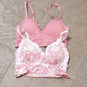 Lucky Brand 2pk Bralette Small